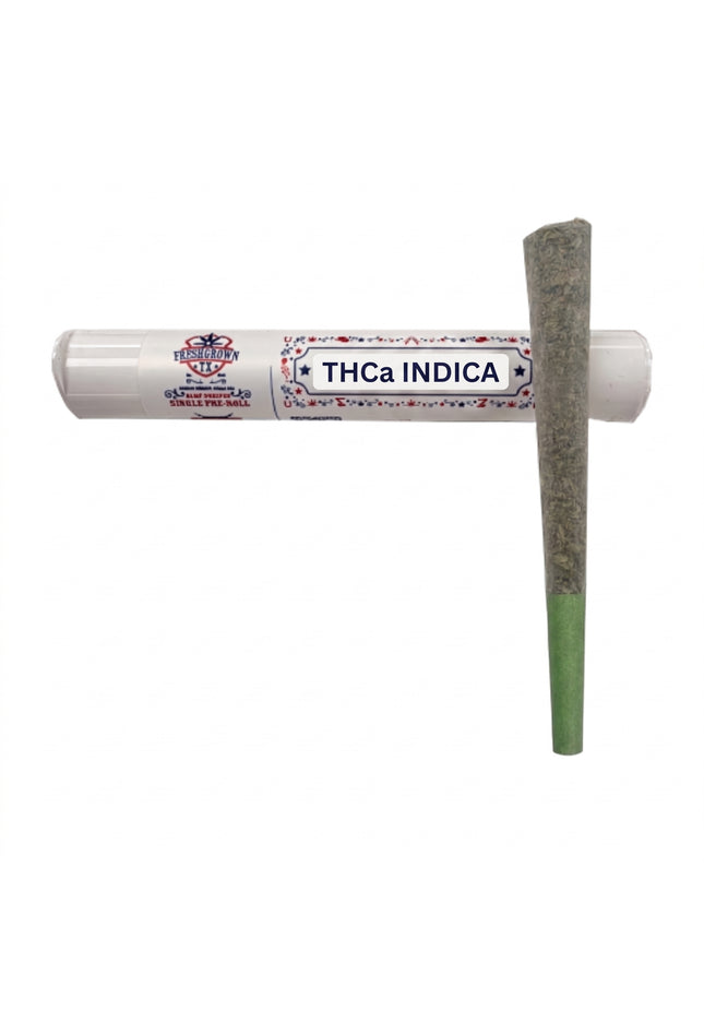 FRESH GROWN TX PREROLL, OG Kush/Blue OG INDICA THCA
