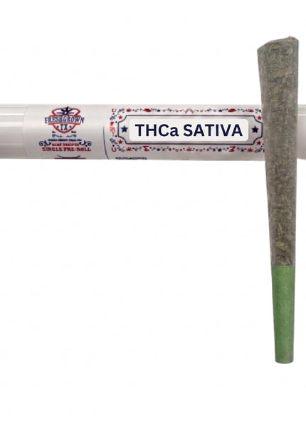 FRESH GROWN TX PREROLL, Lemon Haze SATIVA THCA