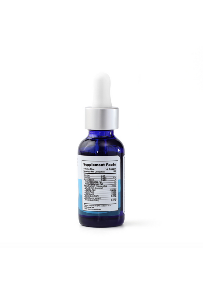 Drops of Life CBN-CBD Tincture for Sleep, 1oz, 100mg CBD, 1000mg CBN