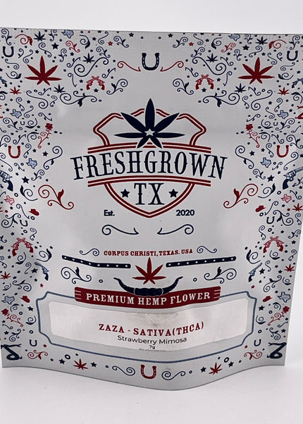 FRESH GROWN TX FLOWER, Strawberry Mimosa SATIVA THCA, 7G